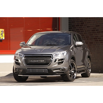 Musketier Peugeot 4008 rvs grille, verchroomd