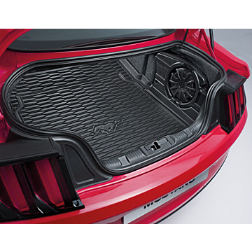 Ford Mustang (03/2015 - 03/2023) antislipmat voor bagageruimte voor auto's met subwoofer af fabriek