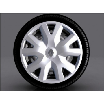 Dacia Lodgy secured hub cap 