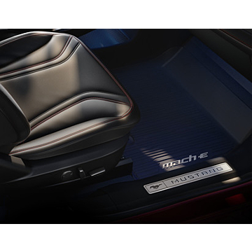 Ford Mustang Mach-E (07/2020 - ..) vloermatten all-weather voor en achter, zwart
