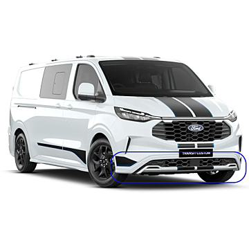 Ford Tourneo Custom / Transit Custom (09/2023 - ..) voorspoiler SPORT