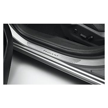 Peugeot 508 (2010 - 2018) instaplijsten aluminium-look licht
