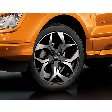 Ford EcoSport (10/2013 - 2023) lichtmetalen velg 18" 5-spaaks design, Absolut Black/Machined