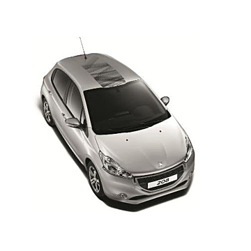 Peugeot 208 (2012 - 2019) sticker voor op het dak LIGNE GRAFFIC