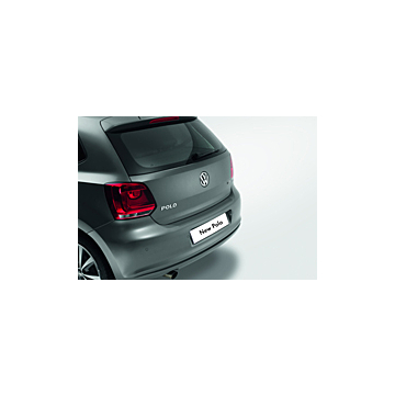 Volkswagen Polo 2009 - ..  trim rear bumper transparent