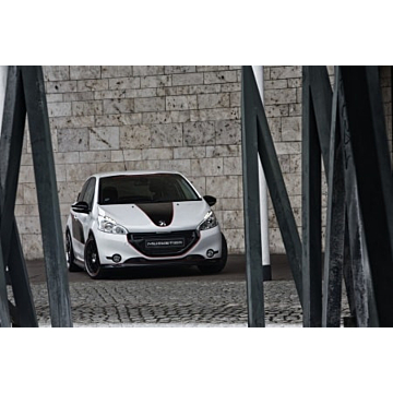 Musketier Peugeot 208 (2012 - 2019) spoiler kit EnGarde, black (with duplex-sport exhaust double end pipe)