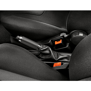 Ford Ka (09/2008 - 05/2016) handremhoes zwart kunstleder