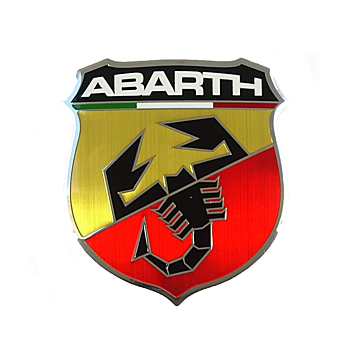 Abarth 500 logo voorkant