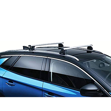 Opel Crossland X (2017 - ..) / Grandland X roof base carriers (for models with roof rails)