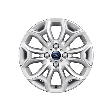 Ford EcoSport (10/2013 - 2023) lichtmetalen velg 16" 6 x 2-spaaks design, Sparkle silver
