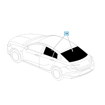 Opel Insignia B Grand Sport sun shades set