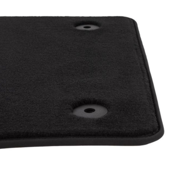 Ford Kuga (01/2015 - 11/2019) vloermatten velour voorzijde en achter, zwart, RHD