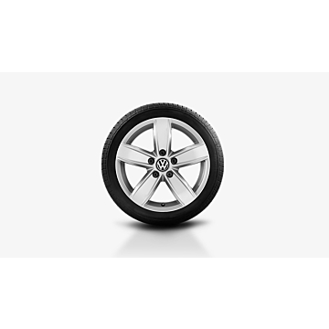 Volkswagen lichtmetalen velg Corvara, 5J x 14, zilver