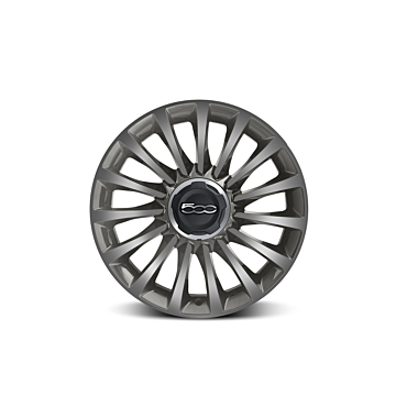 Fiat 500L set lichtmetalen velgen 17” ecoreflex diamantglans grijs