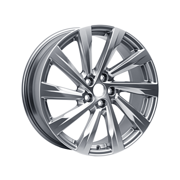 Ford Kuga (12/2019 - ..) lichtmetalen velg 19" 10-spaaks design, metallic afwerking