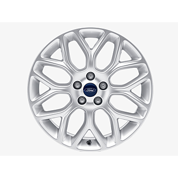 Ford C-MAX (11/2010 - 09/2018) / Focus (01/2011 - 03/2018) lichtmetalen velg 18" 8x2-spaaks Y-design, zilver