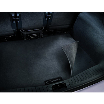 Ford C-MAX (11/2010 - 03/2015) beschermmat voor bagageruimte zwart (met bandenreparatieset)