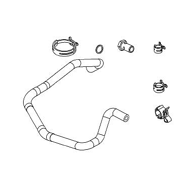 Opel aansluitingspakket turbocharger 2.0 benzine Z20LET / Z20LEL / Z20LEH / Z20LER