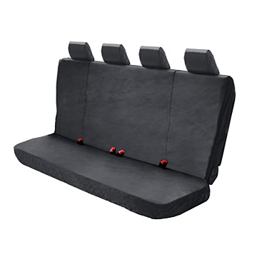 Ford Transit (01/2014 - 04/2019) stoelhoezen achter 4-persoon bank, zwart