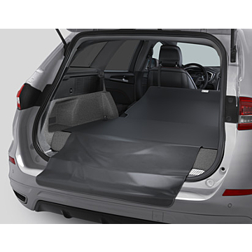 Ford Mondeo (09/2014 - ..) beschermmat voor bagageruimte zwart, met Mondeo-logo