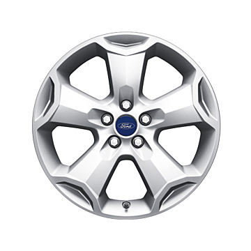 Ford Kuga (2008 - 10/2012) lichtmetalen velg 18" 5-spaaks design, zilver