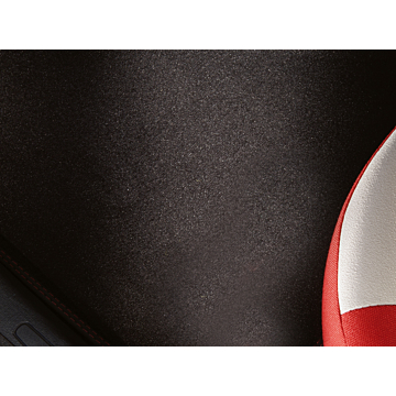Ford Ka (09/2008 - 05/2016) vloermatten, premium velours achter, zwart met groen stiksel RHD