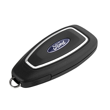 Ford sleutelhanger met bewegingssensor voor sleutelloze toegang, met Ford logo