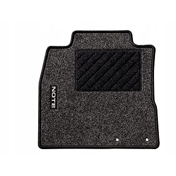Nissan Note vloermatten naaldvilt zwart
