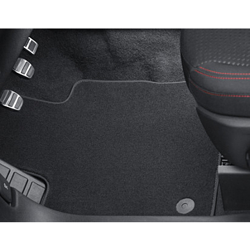 Ford Kuga (12/2019 - ..) vloermatten, Premium velours voor en achter, zwart (niet voor Ambiente / Trend)