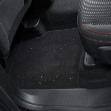 Ford Kuga (12/2019 - ..) vloermatten velours voor en achter, zwart RHD