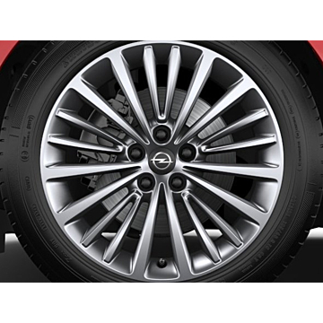 Opel Astra K wheel 17" Dark Grey