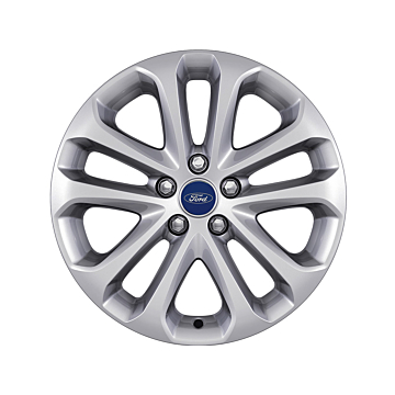 Ford lichtmetalen velg 17" 5x2-spaaks design, zilver