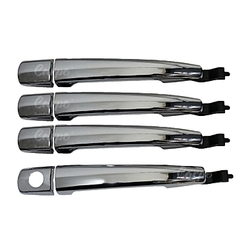 Peugeot 208 (2012 - 2019) / 308 (2013 - 2021) / 508 (2010 - 2018) handgrepenset verchroomd