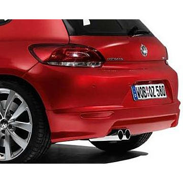Volkswagen Scirocco 2008 - 2014 achterbumperspoiler