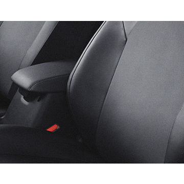 Ford Kuga (12/2019 - ..) stoelovertrek premium voor bestuurdersstoel, zwart kunstleder