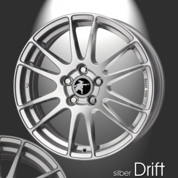 Musketier Peugeot 407 coupé lichtmetalen velg Drift 7,5x18 zilver