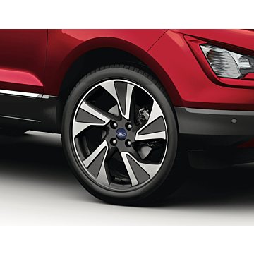 Ford EcoSport (10/2013 - 2023) lichtmetalen velg 18" 5-spaaks design, FLASH GREY/Machined