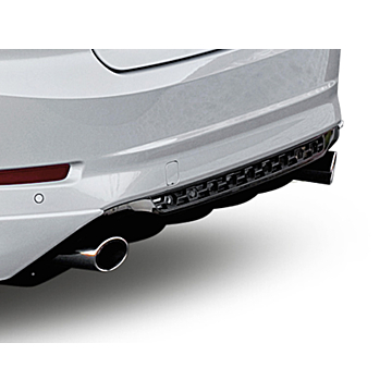 Ford Mondeo (09/2010 - 08/2014) achterbumperdiffuser glimmend zwart