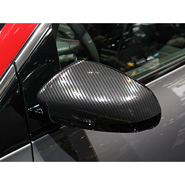 Opel Corsa D / E spiegelkappen "Carbon Effect"