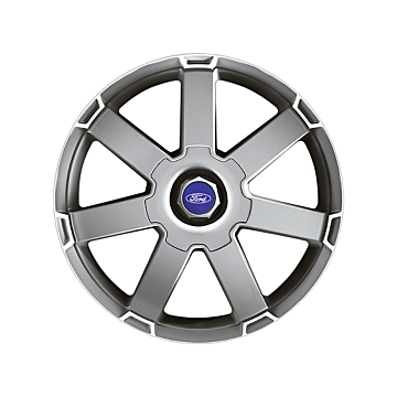 Ford Focus (07/2004 - 12/2010) lichtmetalen velg 18" 7-spaaks design, antraciet met gepolijste rand