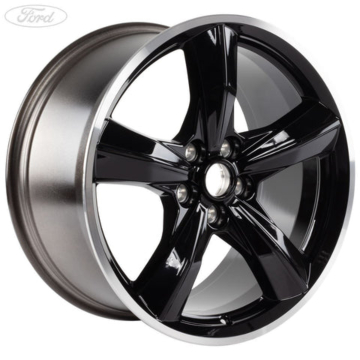 Ford Mustang (03/2015 - ..) 19" lichtmetalen velg 5-spaaks achterzijde Bullitt Black Finish
