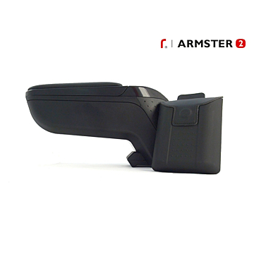 Kia Rio (2017 - 2023) Armster 2 zwart armsteun