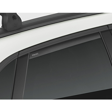 Ford Edge (01/2016 - ..) windgeleiders, zijruit achterportier, zwart