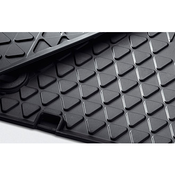 Volkswagen Golf 5 & 6 vloermatten rubber achter