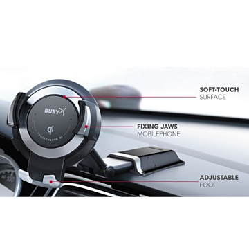 Bury Powermount systeem powercharge QI