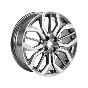 Ford Fiesta (07/2017 - 2023) lichtmetalen velg 18" 5 x 3-spaaks design, Pearl Grey