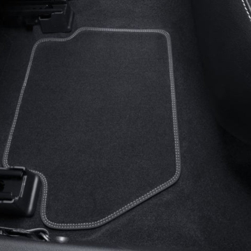 Ford EcoSport (10/2017 - ..) vloermatten velour voorzijde en achter, zwart RHD