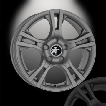 Musketier Peugeot 407 alloy wheel Impact 7Jx17 gun metal matt