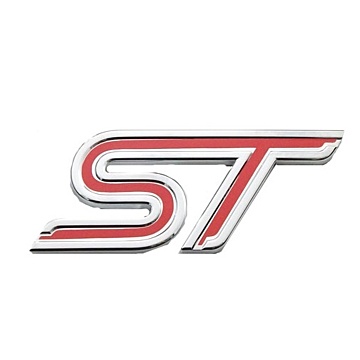 Ford Focus (01/2011 - 03/2018) ST logo achterzijde