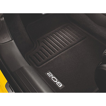 Peugeot 208 (2019 - ..) vloermatten velours